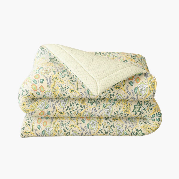 PORTICO Shalimaar Cotton Printed 3Pcs Double Bed Cover Set