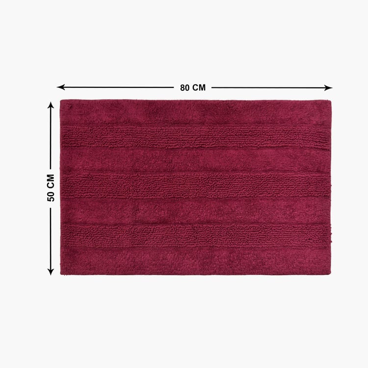 STELLAR HOME Valentina Cotton Bath Mat - 80x50cm