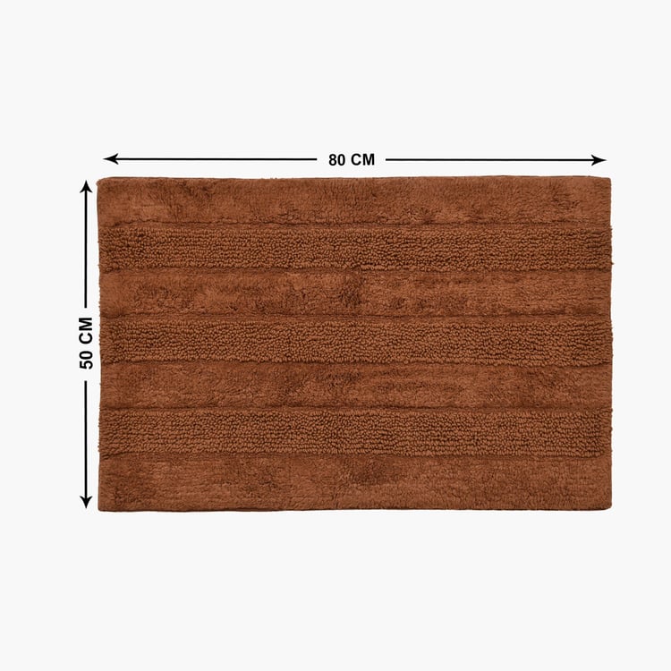 STELLAR HOME Valentina Cotton Bath Mat - 80x50cm