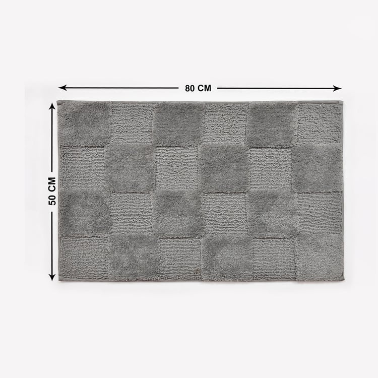 STELLAR HOME Crystal Anti-Slip Bath Mat - 80x50cm