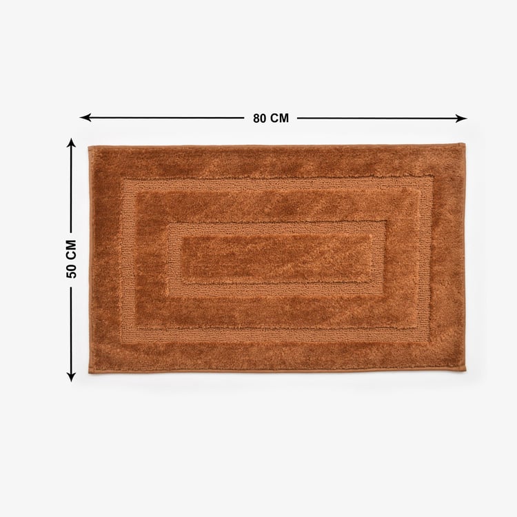 STELLAR HOME Crystal Anti-Slip Bath Mat - 80x50cm