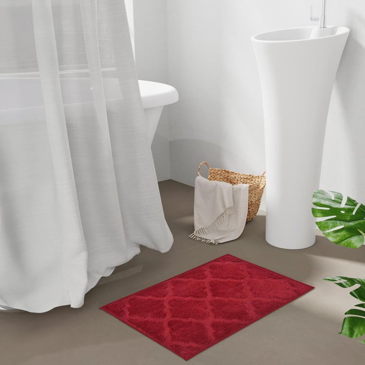 STELLAR HOME Crystal Anti-Slip Bath Mat - 80x50cm