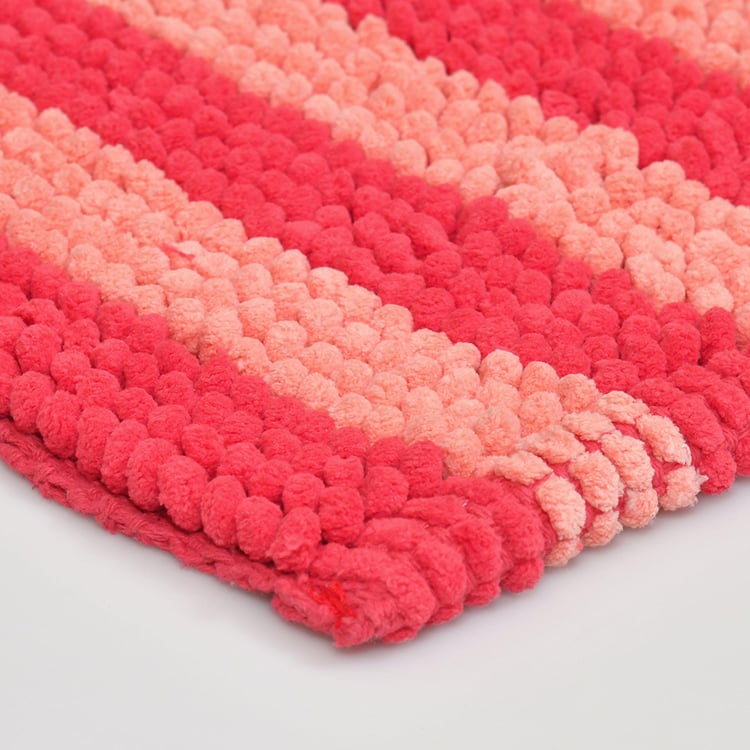 STELLAR HOME Miami Striped Anti-Slip Bathmat - 80x50cm