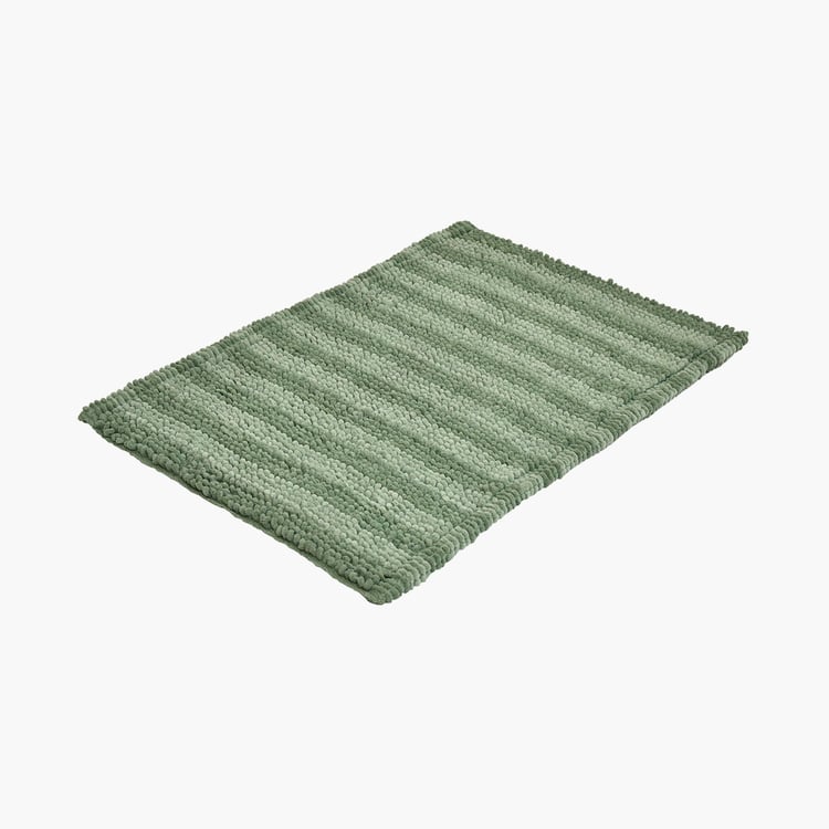 STELLAR HOME Miami Striped Bath Mat - 60x40cm