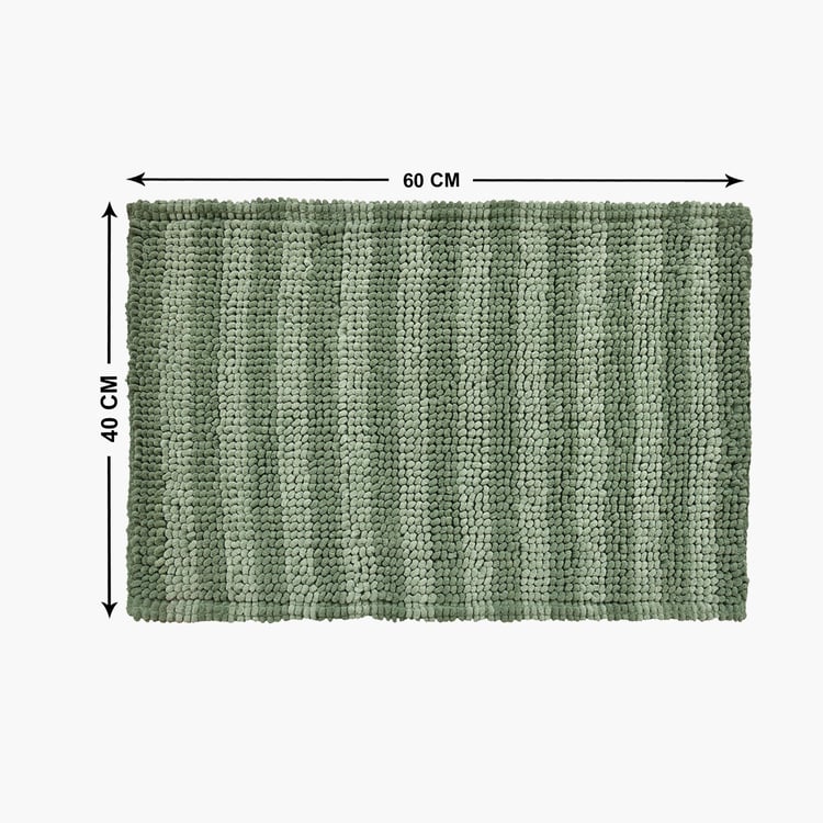 STELLAR HOME Miami Striped Bath Mat - 60x40cm