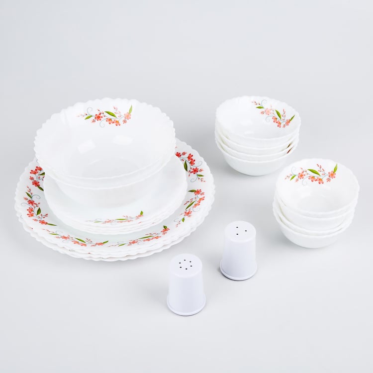 Velox Creeper 20Pcs Opalware Dinner Set