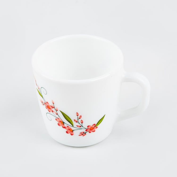 Velox Creeper Set of 6 Opalware Printed Mugs - 180ml