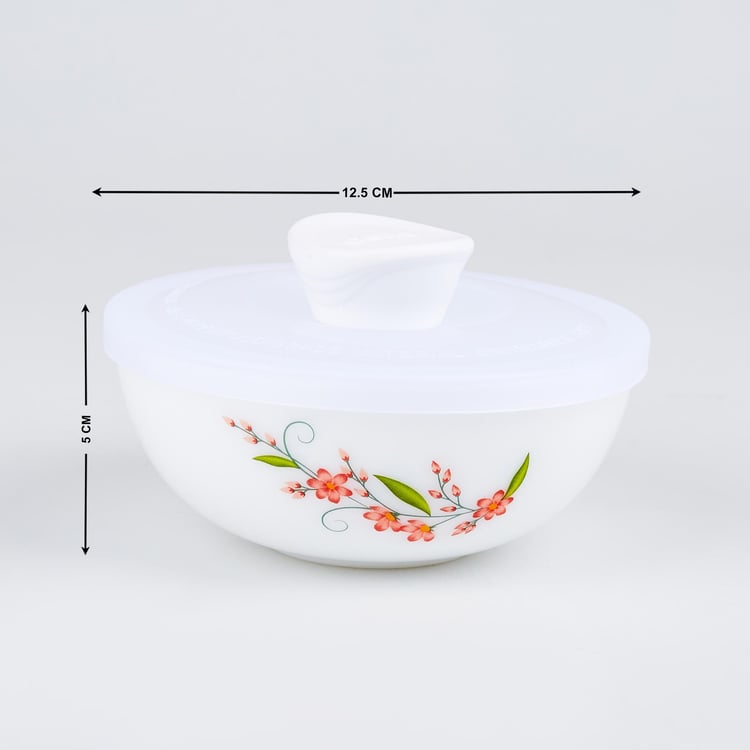 Velox Creeper Set of 3 Opalware Printed Mixing Bowls with Lids