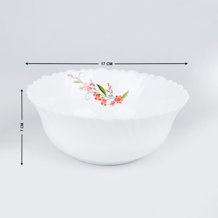 Velox Creeper 7Pcs Opalware Printed Pudding Bowl Set