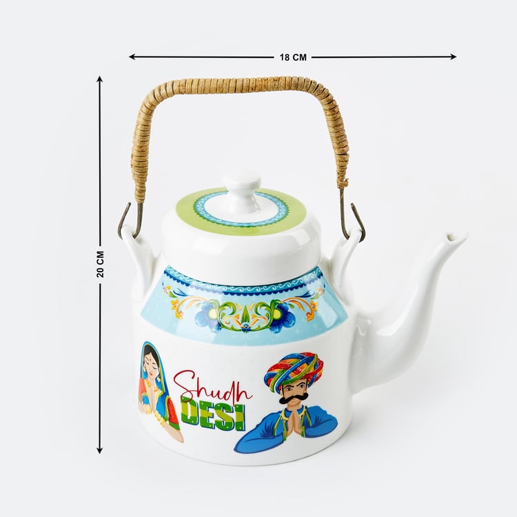 Luke Mad For India 5Pcs Bone China Tea Set