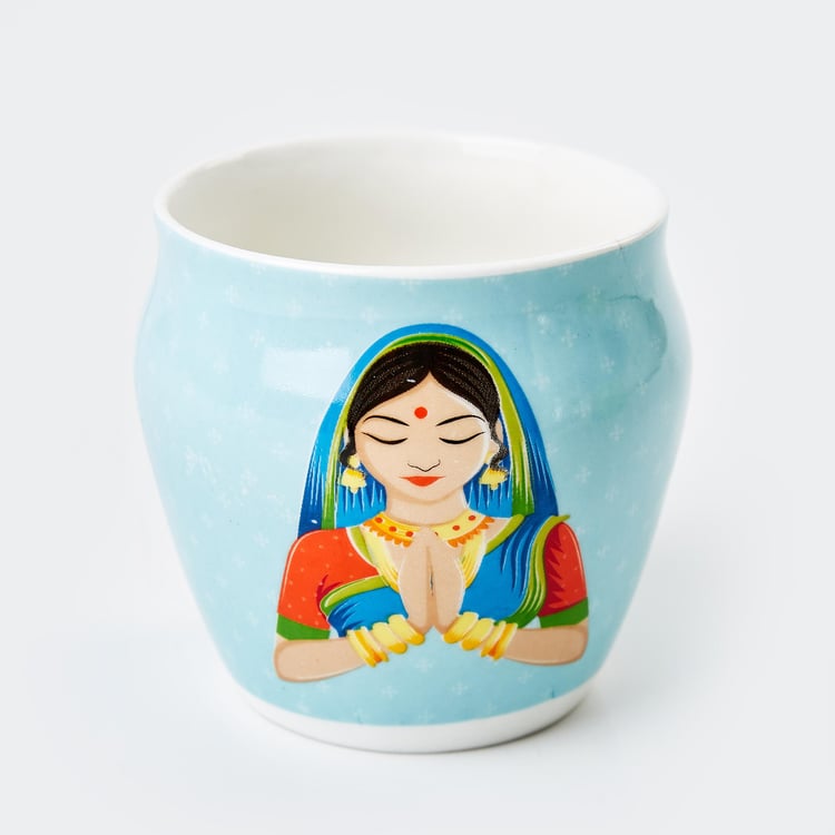 Luke Mad For India 5Pcs Bone China Tea Set