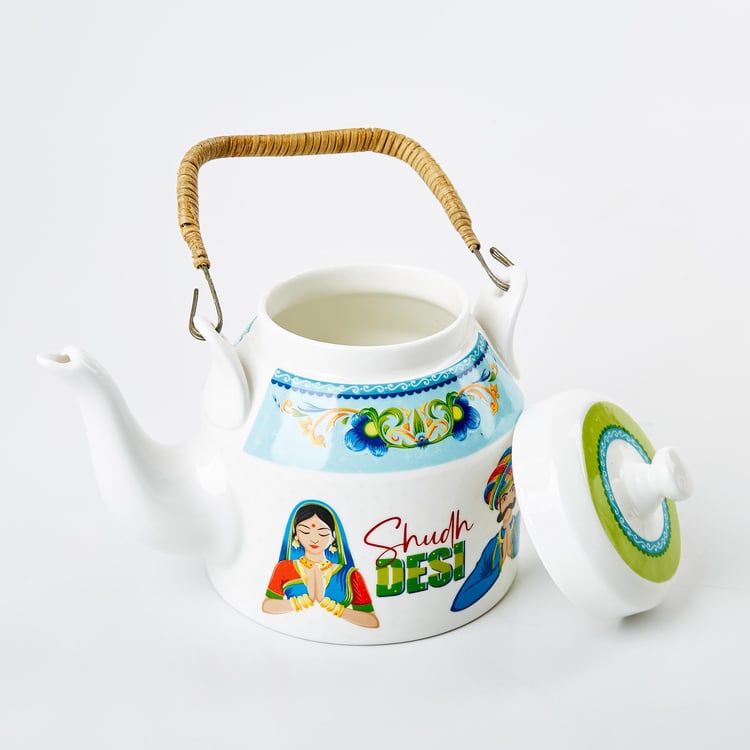 Luke Mad For India 5Pcs Bone China Tea Set