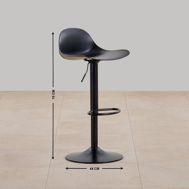 Vento Bar Chair - Black