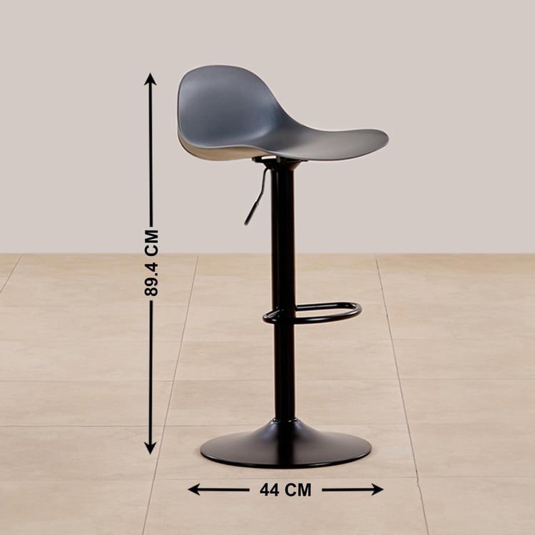 Vento Bar Chair - Grey