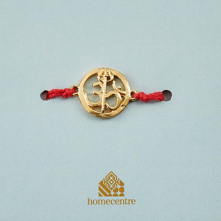 Bandhan Om with Trishul Rakhi