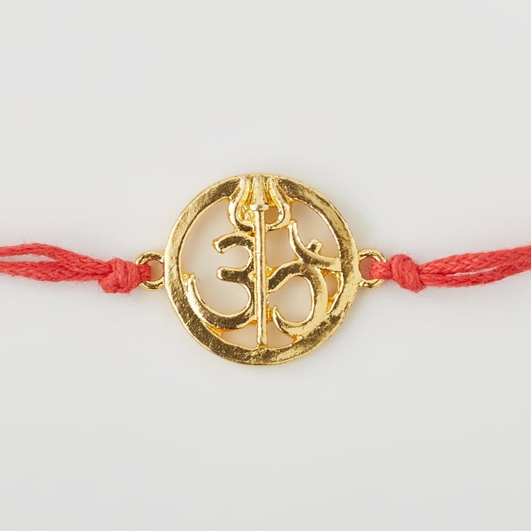 Bandhan Om with Trishul Rakhi