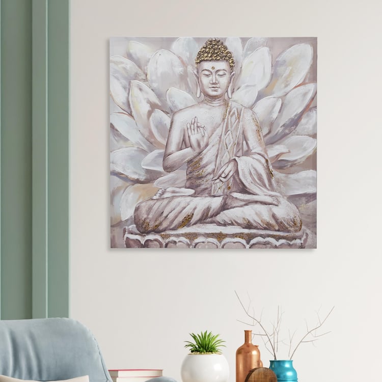 Artistry Canvas Blessing Buddha Picture Frame - 80x80cm