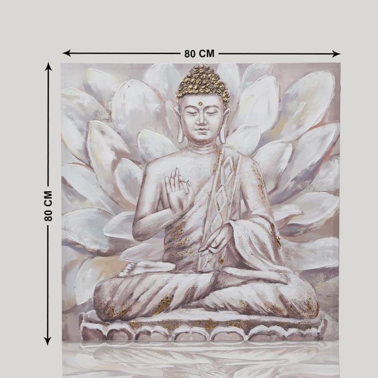 Artistry Canvas Blessing Buddha Picture Frame - 80x80cm