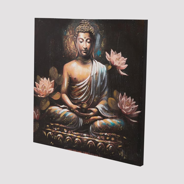 Artistry Canvas Meditating Buddha Picture Frame - 60x60cm