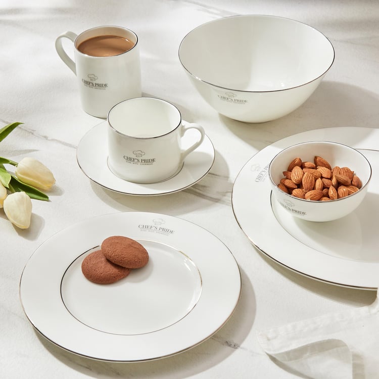 Chef's Pride Bone China Cup and Saucer - 200ml