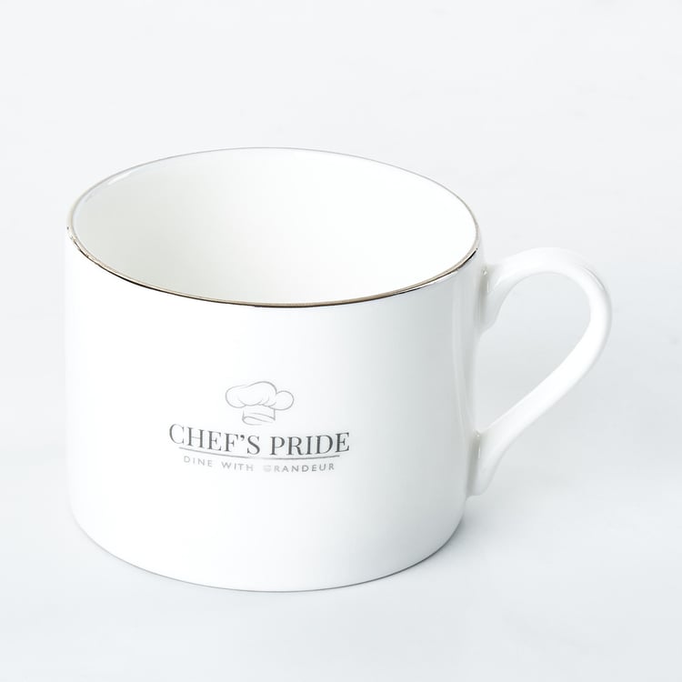 Chef's Pride Bone China Cup and Saucer - 200ml