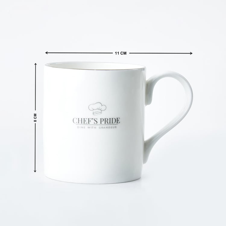 Chef's Pride Bone China Coffee Mug - 290ml