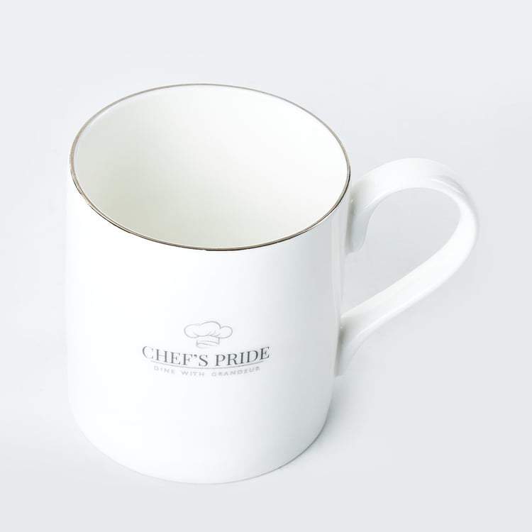 Chef's Pride Bone China Coffee Mug - 290ml