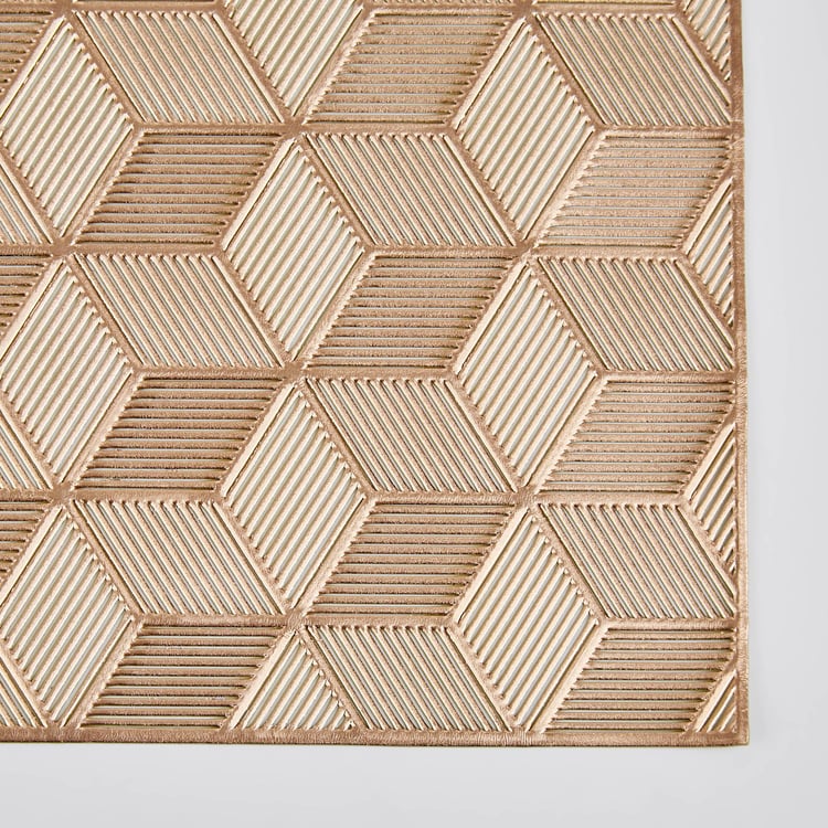 Cinder PVC Geometric Lasercut Placemat