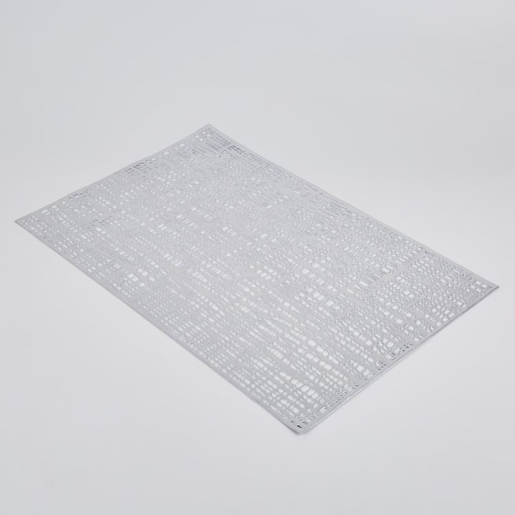 Cinder PVC Cut-Work Placemat