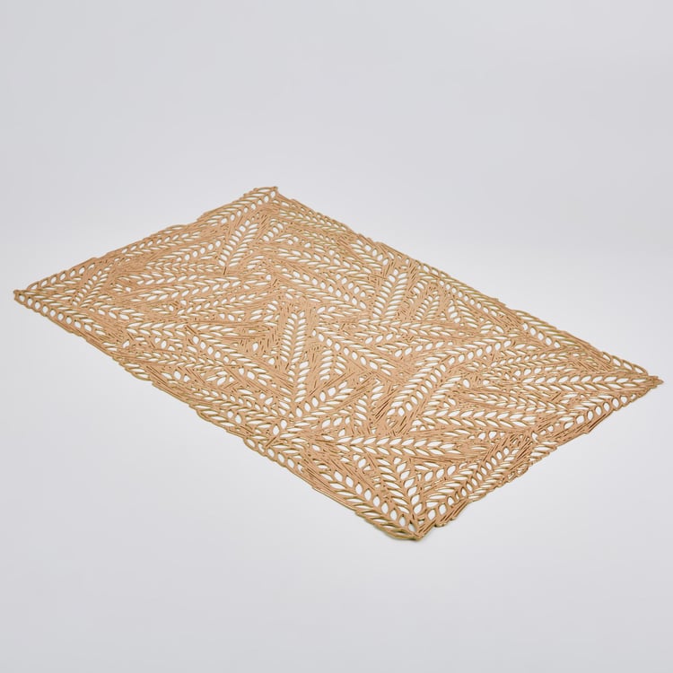 Cinder PVC Cutwork Placemat