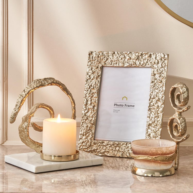 Eternity Vogue Aluminium Pillar Candle Holder