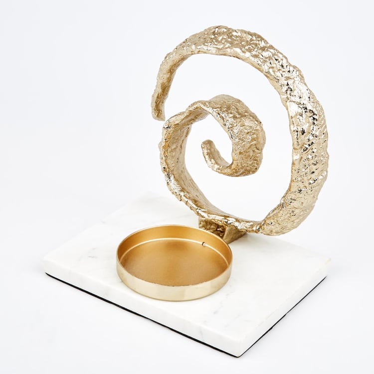 Eternity Vogue Aluminium Pillar Candle Holder
