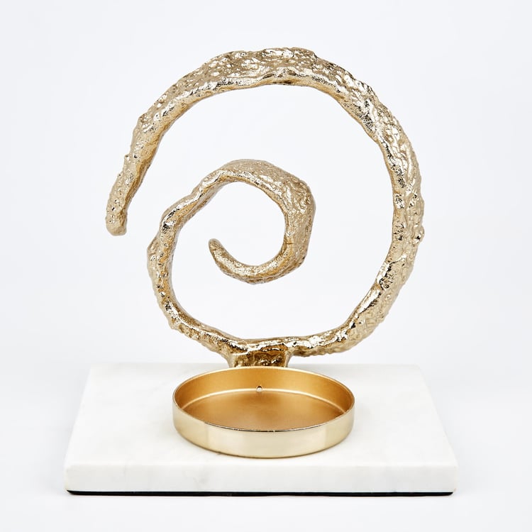 Eternity Vogue Aluminium Pillar Candle Holder