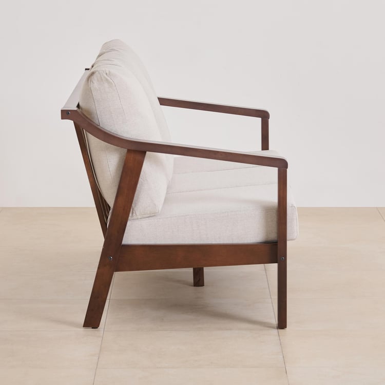 Helios Zara NXT Fabric 3-Seater Sofa - Beige