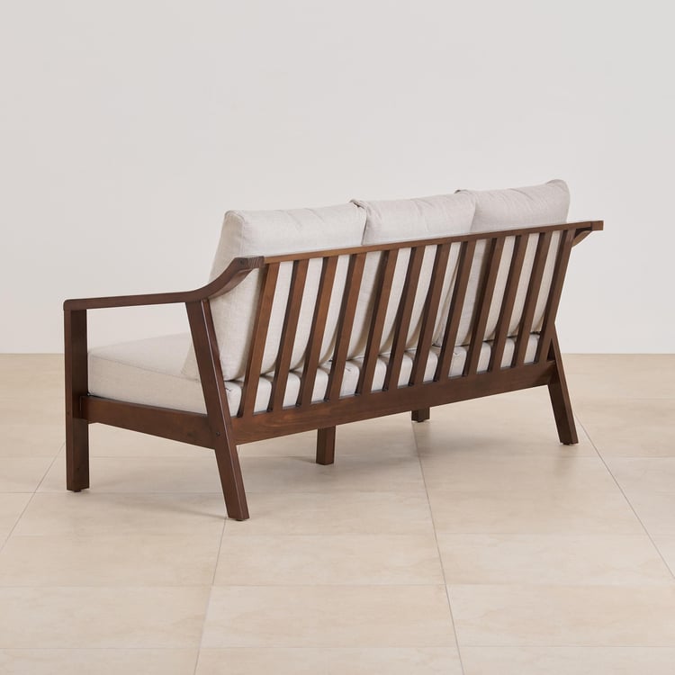 Helios Zara NXT Fabric 3-Seater Sofa - Beige