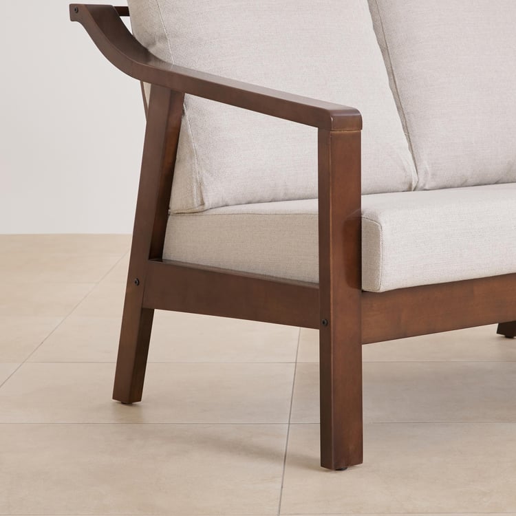 Helios Zara NXT Fabric 3-Seater Sofa - Beige