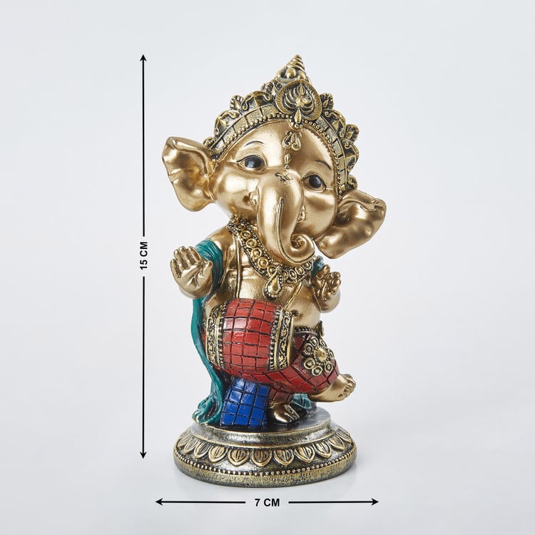 Alpana Polyresin Baby Ganesha Figurine