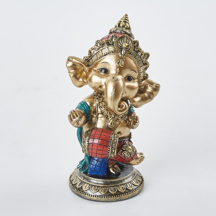 Alpana Polyresin Baby Ganesha Figurine