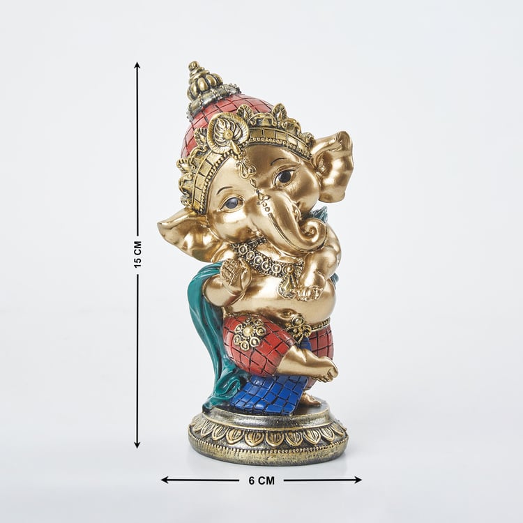 Alpana Polyresin Baby Ganesha Mudra Figurine