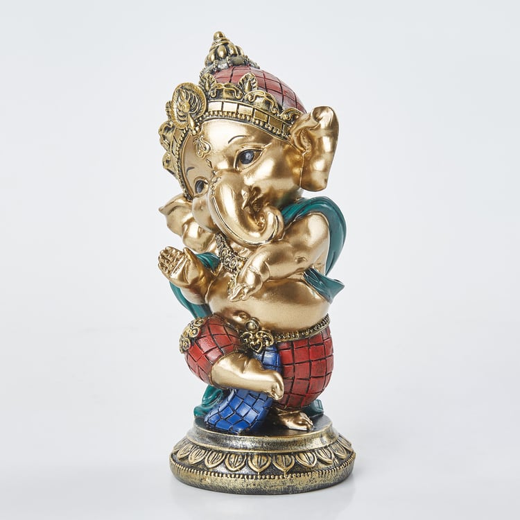 Alpana Polyresin Baby Ganesha Mudra Figurine