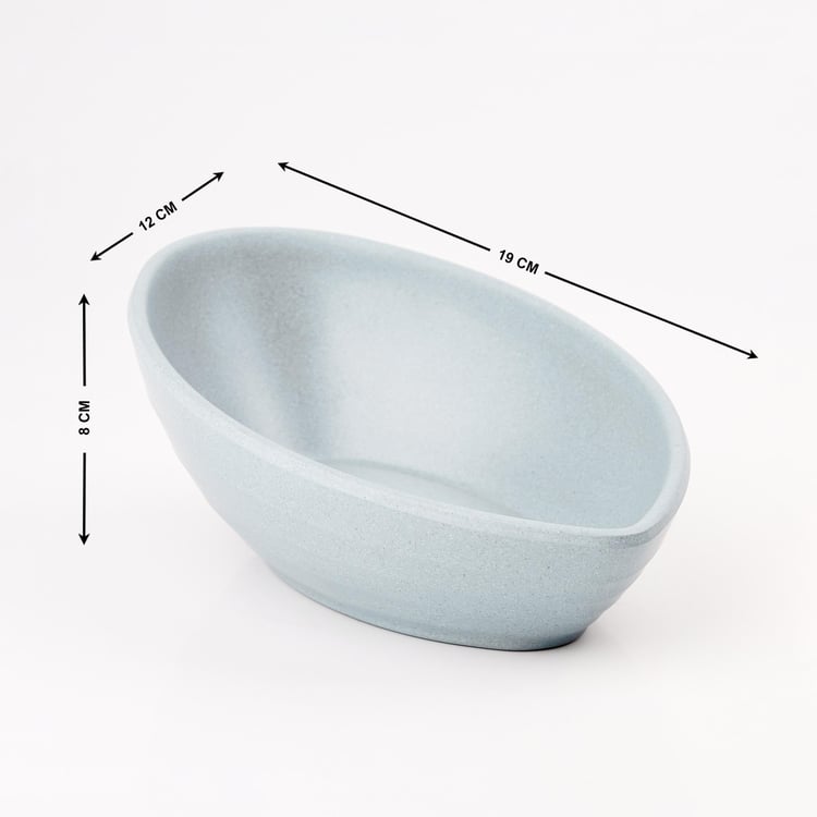 Corsica Silvano Melamine Boat Oval Bowl - 250ml