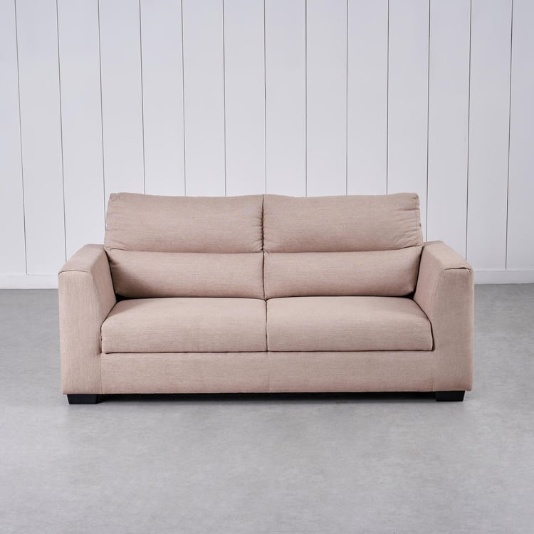 Ellora Fabric 3+2+1 Seater Sofa Set - Beige