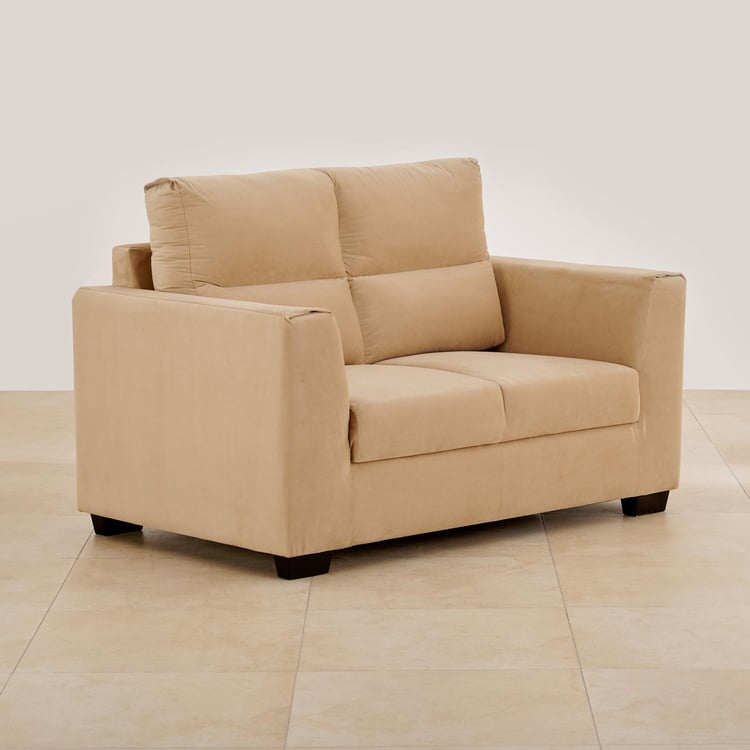 Ellora Fabric 3+2 Seater Sofa Set - Beige