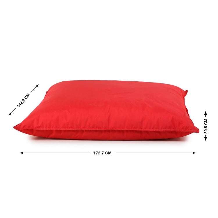 Helios Citadel Fabric Bean Bag Cover - Red