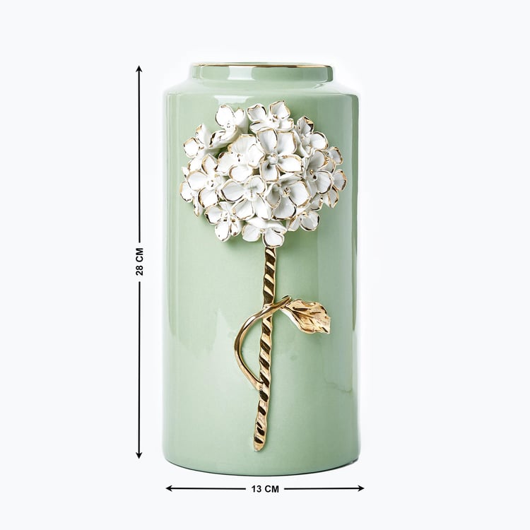Moksha Ceramic Floral Vase