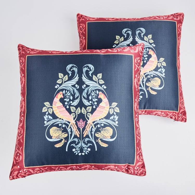 Feslix Artlover Printed Set of 2 Cushion Covers - 40x40cm