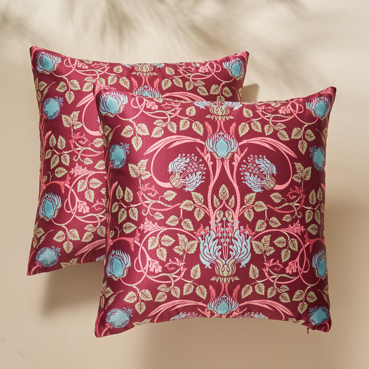 Feslix Artlover Printed Set of 2 Cushion Covers - 40x40cm