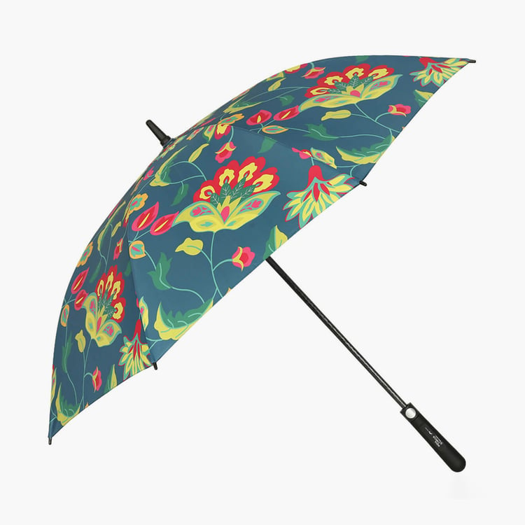 INDIAN CIRCUS Cyanic Pop Burst Printed Umbrella