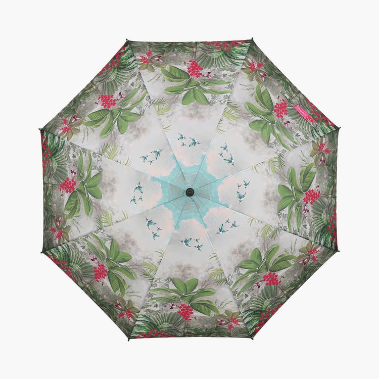 INDIAN CIRCUS Tropical View Printed Umbrella