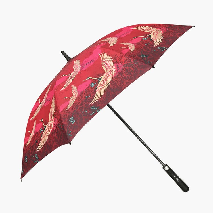 INDIAN CIRCUS Legend of The Cranes Printed Umbrella